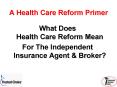 A Health Care Reform Primer PowerPoint PPT Presentation