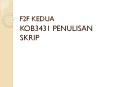 F2F KEDUA PowerPoint PPT Presentation