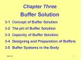 Chapter Three Buffer Solution PowerPoint PPT Presentation