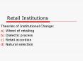 Retail Institutions PowerPoint PPT Presentation