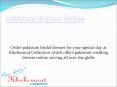 pakistani dresses online PowerPoint PPT Presentation