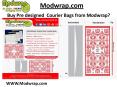 Pre Designed Tamper Proof Courier Bags