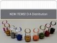 NEW ITEMS! D A Distribution PowerPoint PPT Presentation