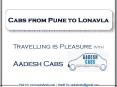 Cabs from Pune to Lonavla PowerPoint PPT Presentation