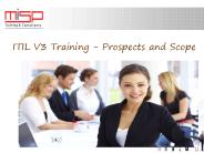 ITIL V3 Training - Prospects and Scope