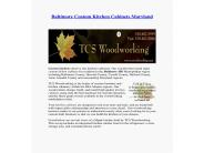 Baltimore Custom Kitchen Cabinets Maryland