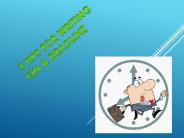 Tips for Writing on a Deadline