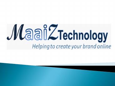Maaiz Technology - Best Website Design and SEO Company in Pune