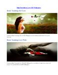 High Resolution Love HD Wallpapers PowerPoint PPT Presentation