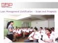 Lean Management Certification - Scope and Prospects PowerPoint PPT Presentation