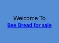 Bee Bread for sale