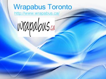 Bus advertising costs Toronto