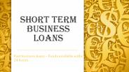 Short term Business loans