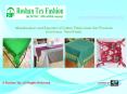 Table Runner, Table Cloth Manufacturer By Roshan Tex Fashion from Karur, Tamil Nadu PowerPoint PPT Presentation