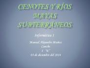 cenotes ríos mayas subterráneos