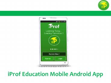 iProf Launched a Noteworthy and New Education App