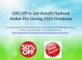 Kvisoft PDF Page Flip Software Are 50% Off in Christmas Season