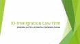 Best immigration law firm PowerPoint PPT Presentation