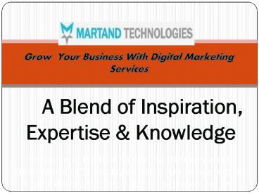Best Digital Marketing Services Compay India