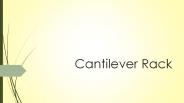 Cantilever Racks