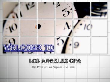 Los Angeles Business Management Firm