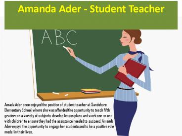 Amanda Ader - Student Teacher (1)
