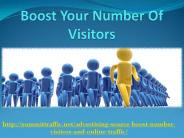Boost Your Number Of Visitors
