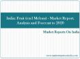 India: Fruit (excl Melons) - Market Report. Analysis and Forecast to 2020 PowerPoint PPT Presentation