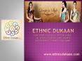 Ethnic Dukaan - One Stop Online Shop for Saree, Salwar Suits, Kurti, Lehenga and Fabrics