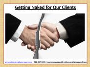 Getting Naked for Our Clients