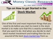 Intraday NCDEX and Intraday Trading Tips