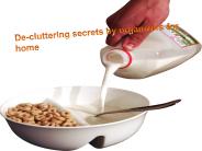Decluttering secrets by organizers for home