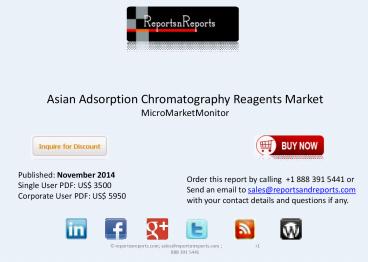 Asian Adsorption Chromatography Reagents Industry Trends, Shares & Strategies