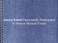 Jessica Kahal Passionately Participated In Various Musical Events PowerPoint PPT Presentation