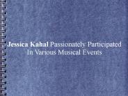 Jessica Kahal Passionately Participated In Various Musical Events