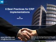 6 Best practices for ERP Implementations