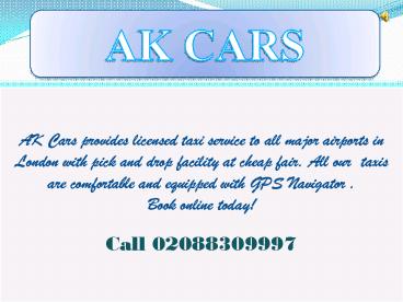 Enjoy Your Vacations With Stansted Airport Transfer