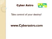 Astrological Gudiance related to yearly forecast Services