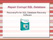 SQL Database Recovery Software