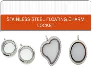 STAINLESS STEEL FLOATING CHARM LOCKET