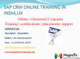 SAP CRM ONLINE TRAINING IN INDIA,UK PowerPoint PPT Presentation