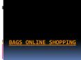 Bags Online Shopping