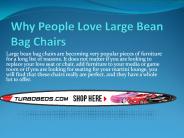 Why People Love Large Bean Bag Chairs
