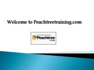 Welcome to Peachtreetraining.com