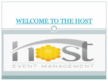 Event Management Services
