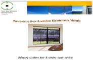 Door and Window Maintenance Victoria