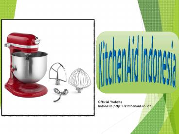 KitchenAid Appliances