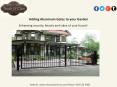 Aluminum Gates for Enhancing Security and Beauty PowerPoint PPT Presentation
