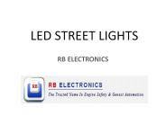LED Street Lights