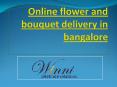 online flower delivery in bangalore @winni.in PowerPoint PPT Presentation